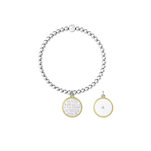 Bracciale in Acciaio Donna Kidult Amica Vita-Kaidara Gioielli