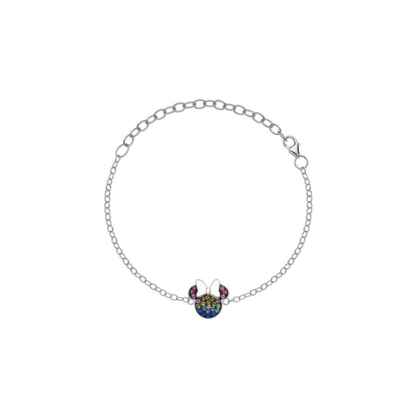 Bracciale in Argento Bimba Disney Minnie-Kaidara Gioielli