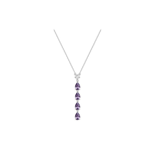 Collana in Argento Donna Brosway Fancy Magic Purple-Kaidara Gioielli