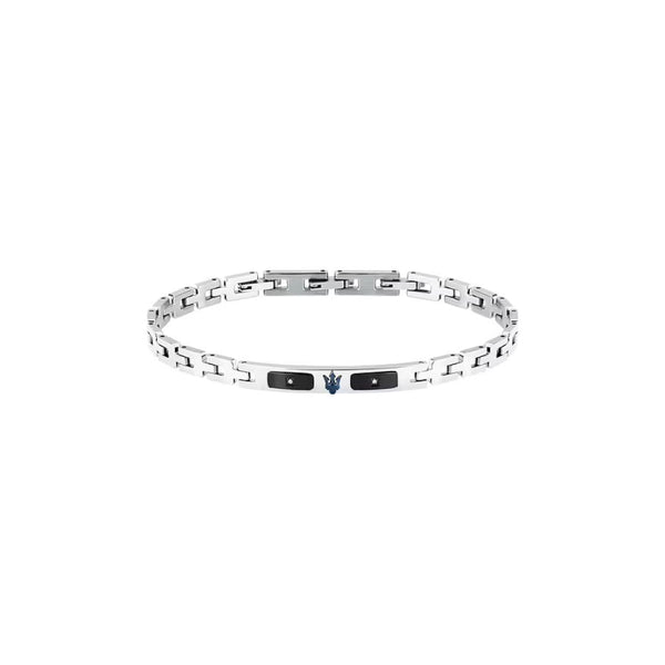 Bracciale in Acciaio Uomo Maserati Diamonds-Kaidara Gioielli