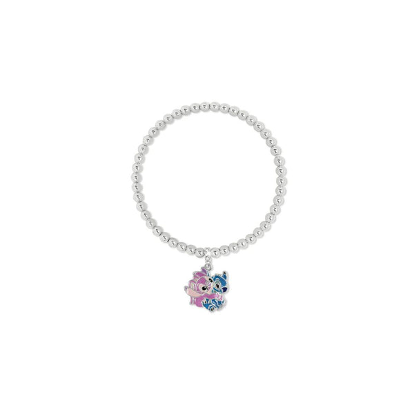 Bracciale in Acciaio Bimba Disney Stitch & Angel-Kaidara Gioielli