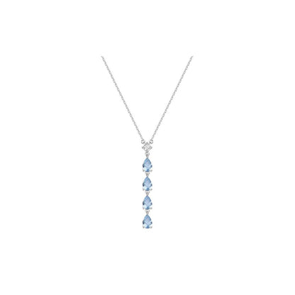 Collana in Argento Donna Brosway Fancy Cloud Light Blue-Kaidara Gioielli