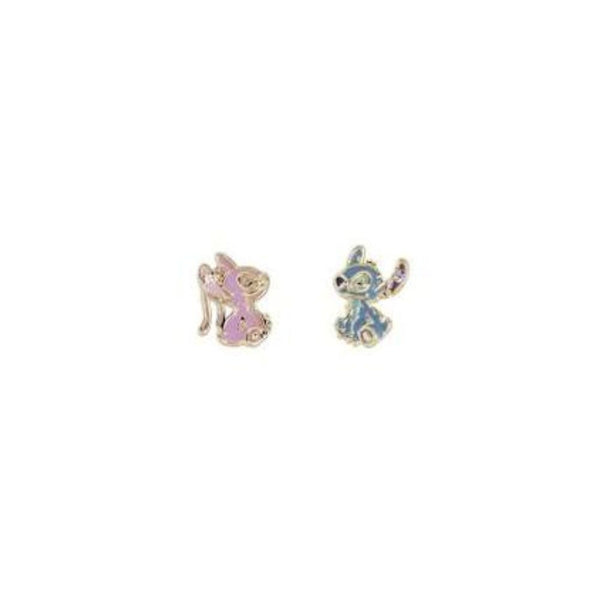 Orecchini in Acciaio Bimba Disney Stitch & Angel-Kaidara Gioielli