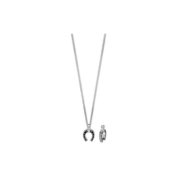 Collana in Acciaio Uomo Kidult Ferro di Cavallo-Kaidara Gioielli