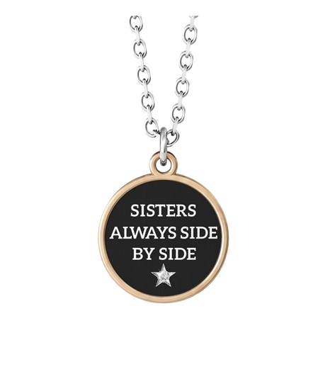 Collana in Acciaio Donna Kidult Sisters-Kaidara Gioielli