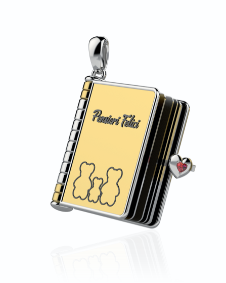 Collana in Argento Donna Nanan Pensieri Felici-Kaidara Gioielli