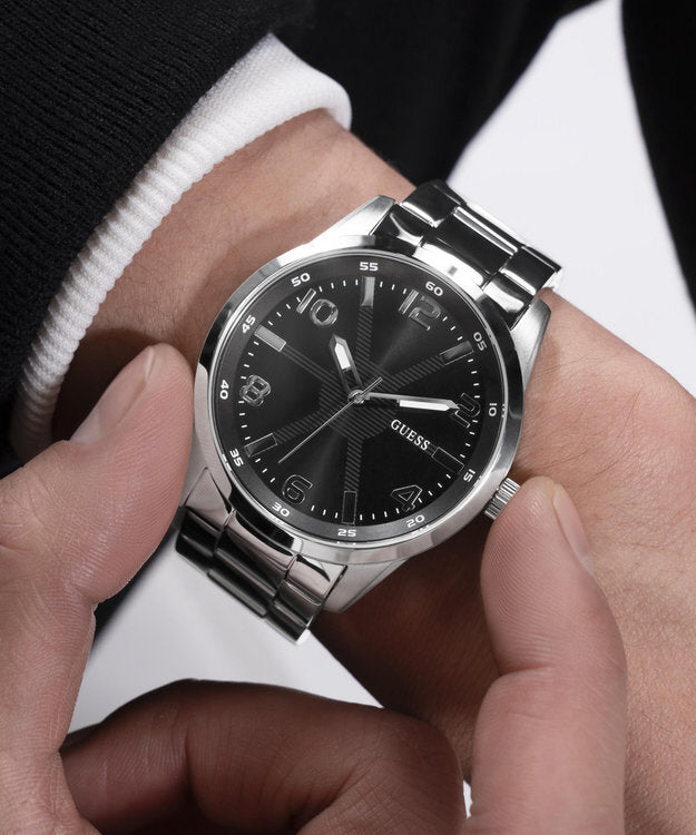 Orologio in Acciaio Uomo Guess Monte-Kaidara Gioielli