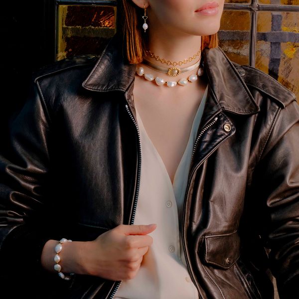 Bracciale in Argento Donna Maman Et Sophie Perla Barocca-Kaidara Gioielli