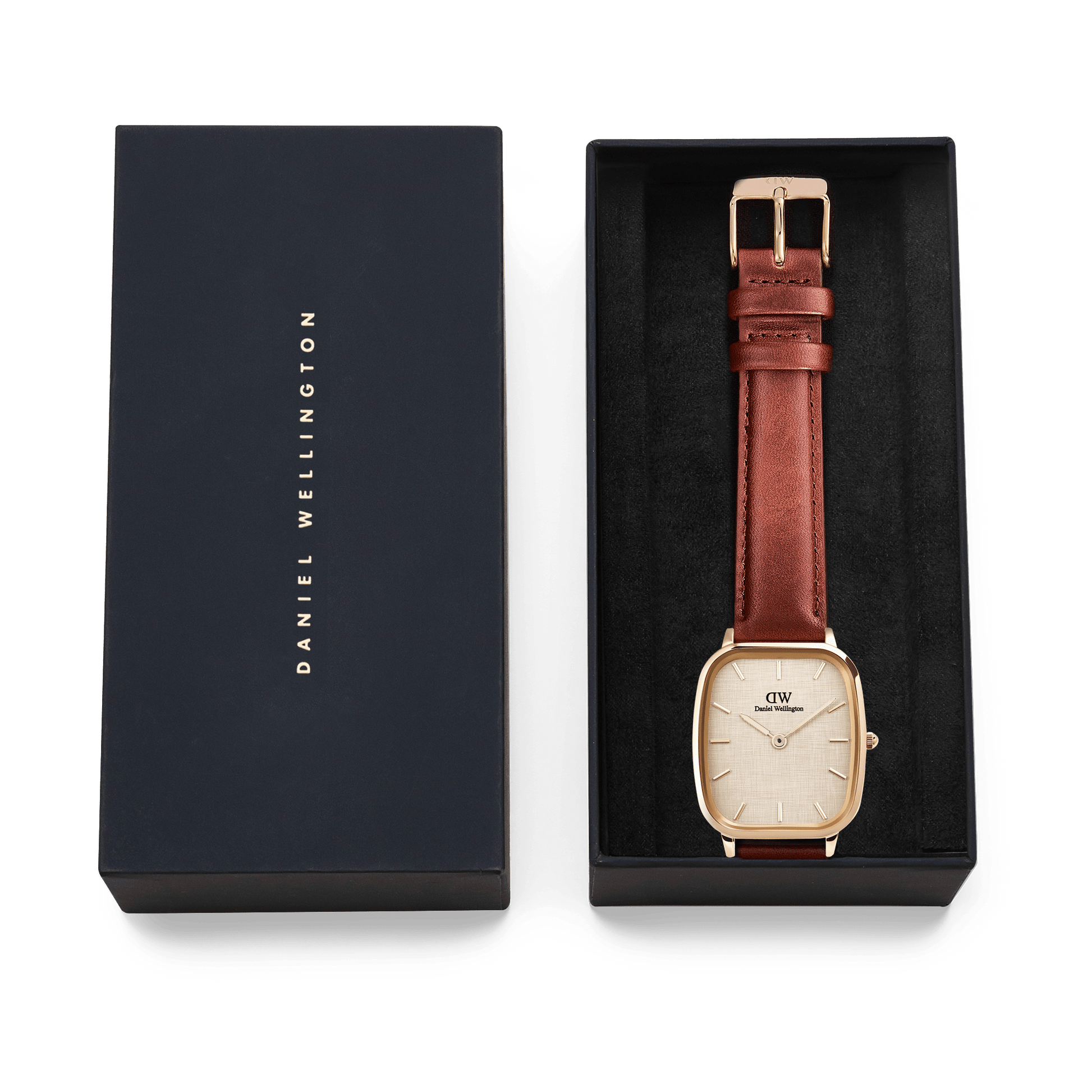 Orologio in Acciaio Uomo Daniel Wellington Marlon St Mawes Linen-Kaidara Gioielli