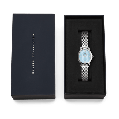Orologio in Acciaio Donna Daniel Wellington Ophelia Mini Ice Blue Silver-Kaidara Gioielli