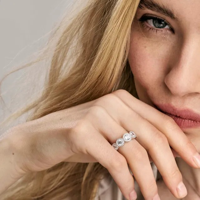 Anello in Argento Donna Nomination Sei Divina-Kaidara Gioielli