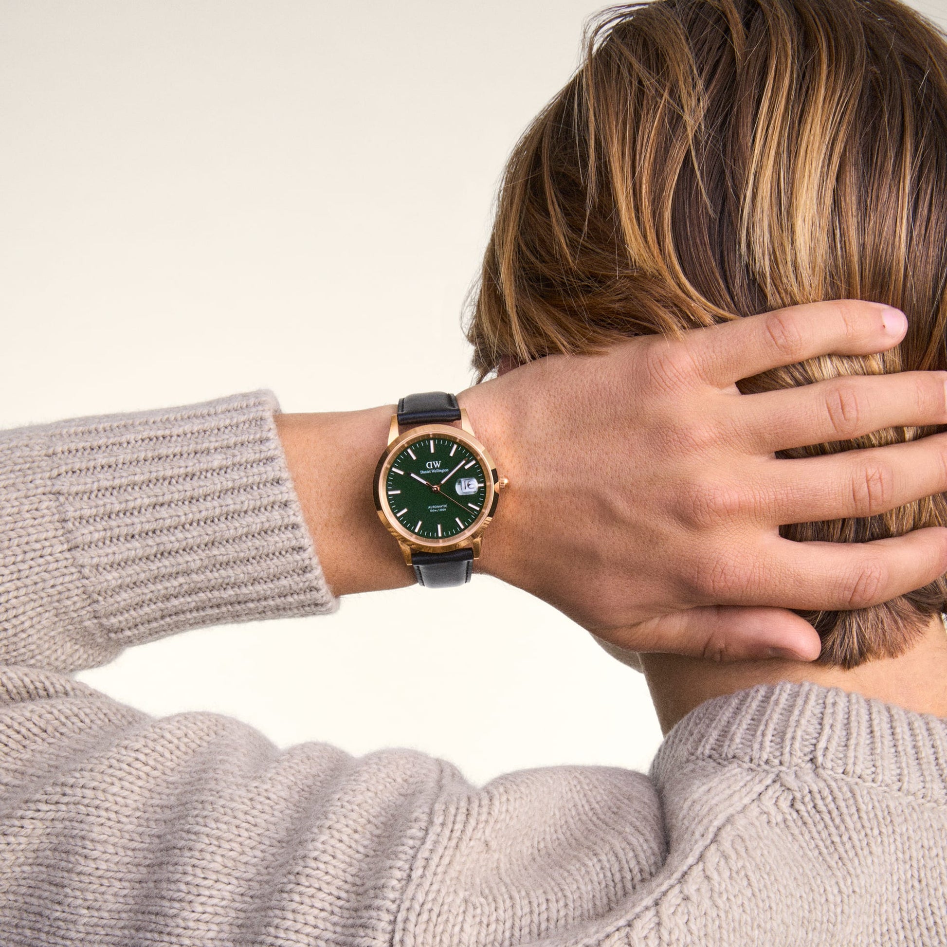 Orologio in Acciaio Uomo Daniel Wellington Iconic Sheffield Automatic Rose Gold-Kaidara Gioielli